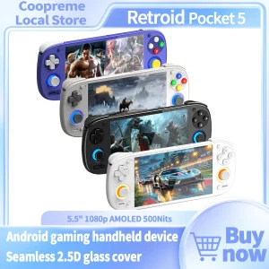 Retroid Pocket 5 Handheld Game Console